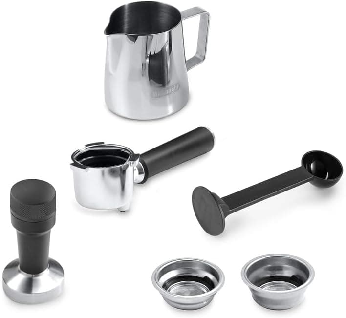 ماكينة صنع القهوة إي سي ديدكا آرت باللون الرمادي من أواس ديلونجي موديل 885.GY - 2